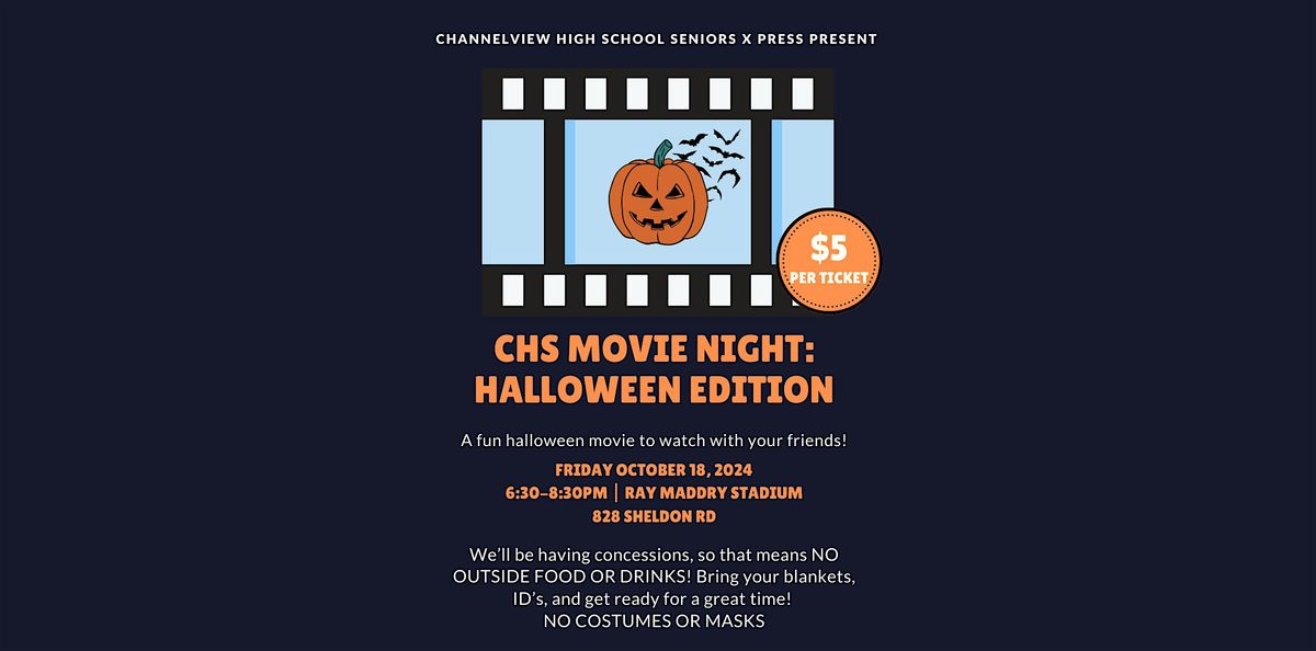 CHS Movie Night: Halloween Edition 2024