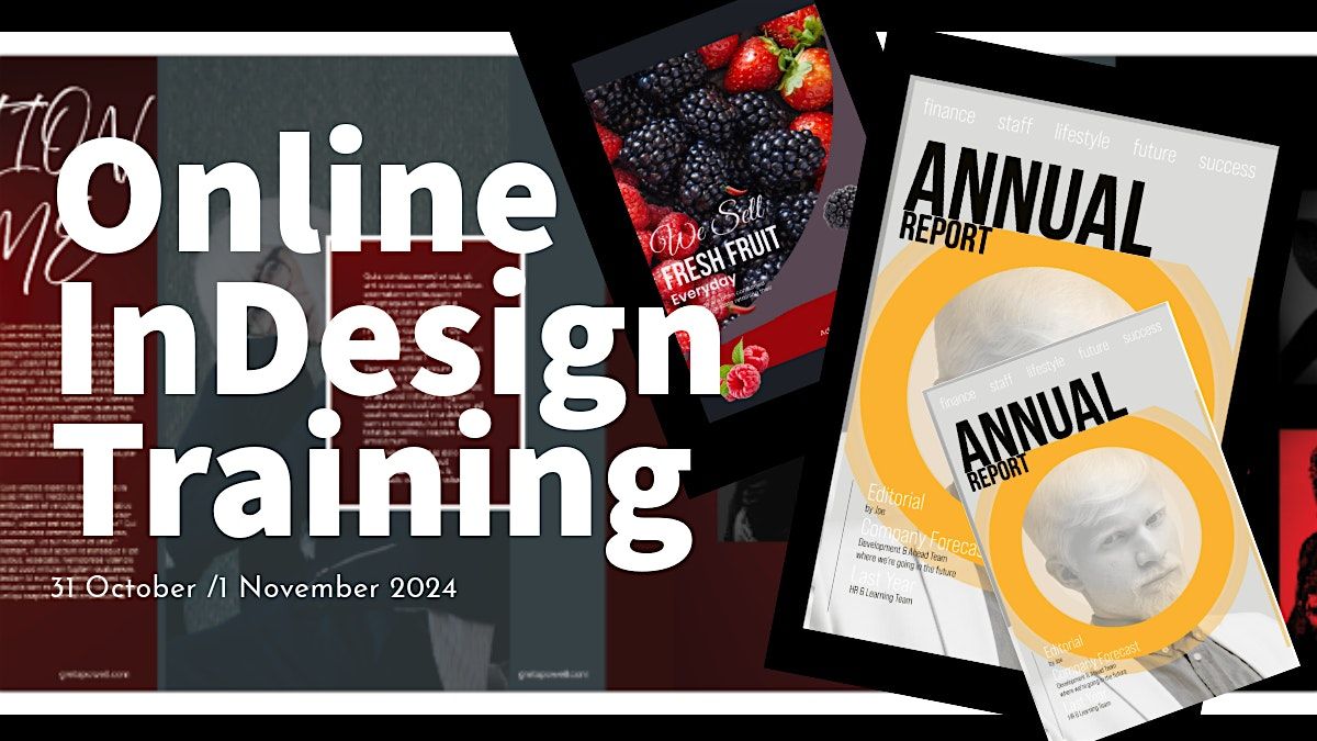 Online Adobe InDesign Introduction Training