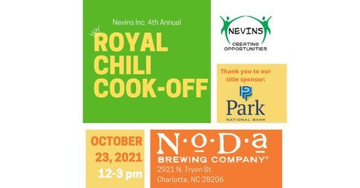 Nevins 4th Annual Royal Chili Cook Off!
