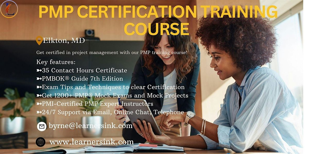 Increase your Profession with PMP Certification In Elkton, MD
