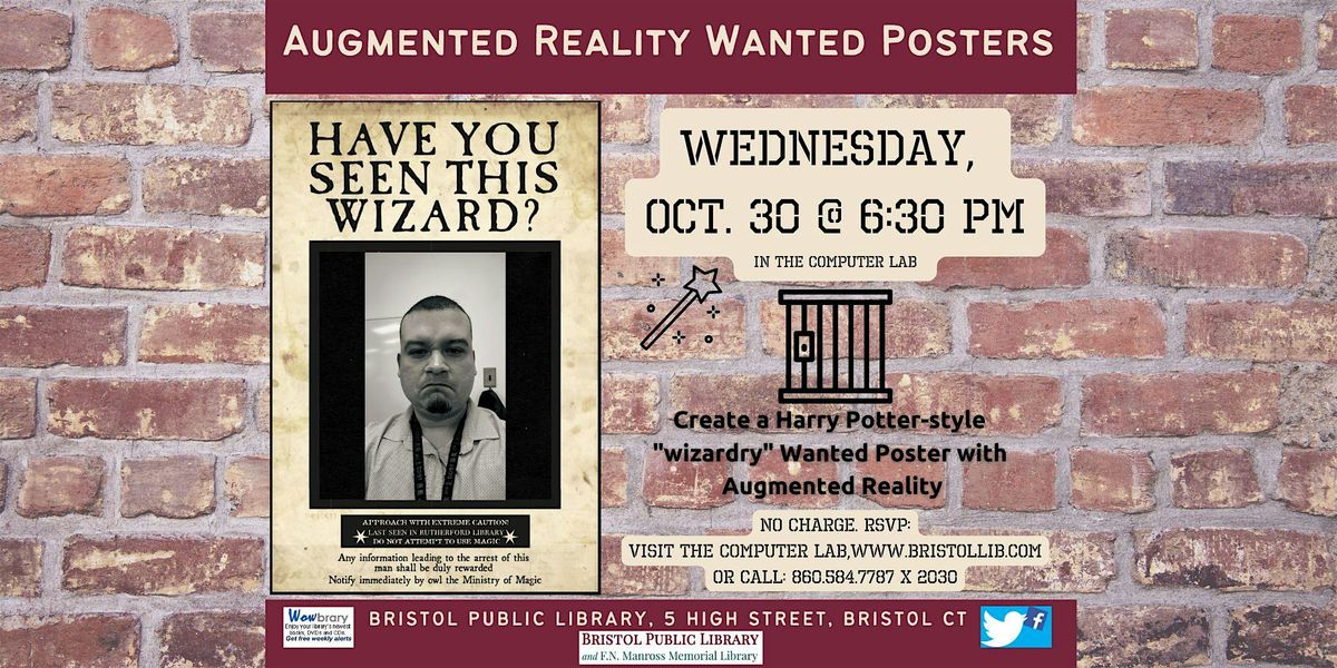 Augmented Reality Wanted Posters