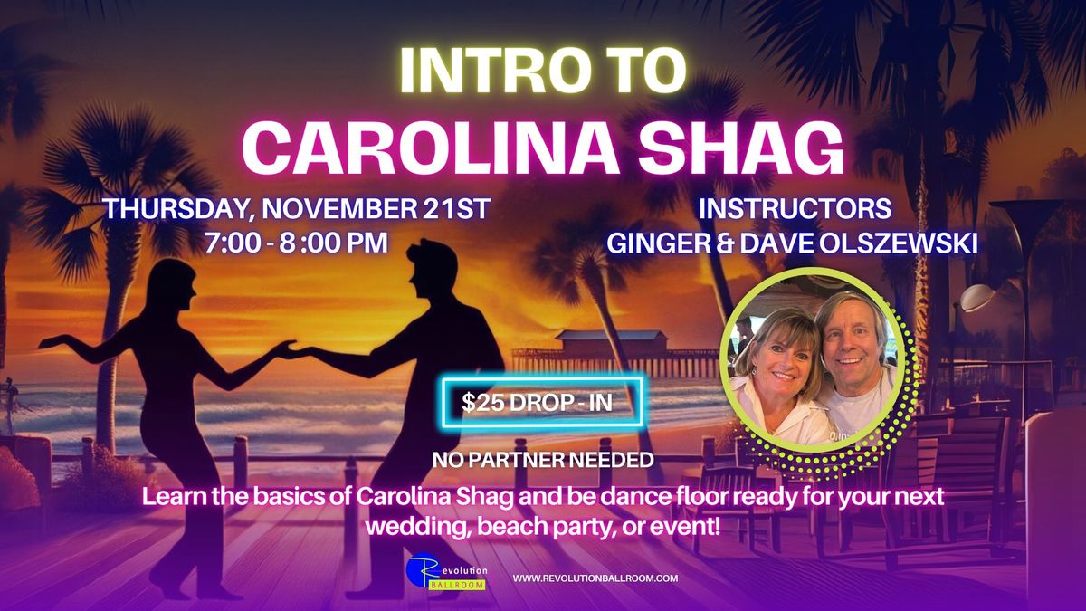 Intro to Carolina Shag