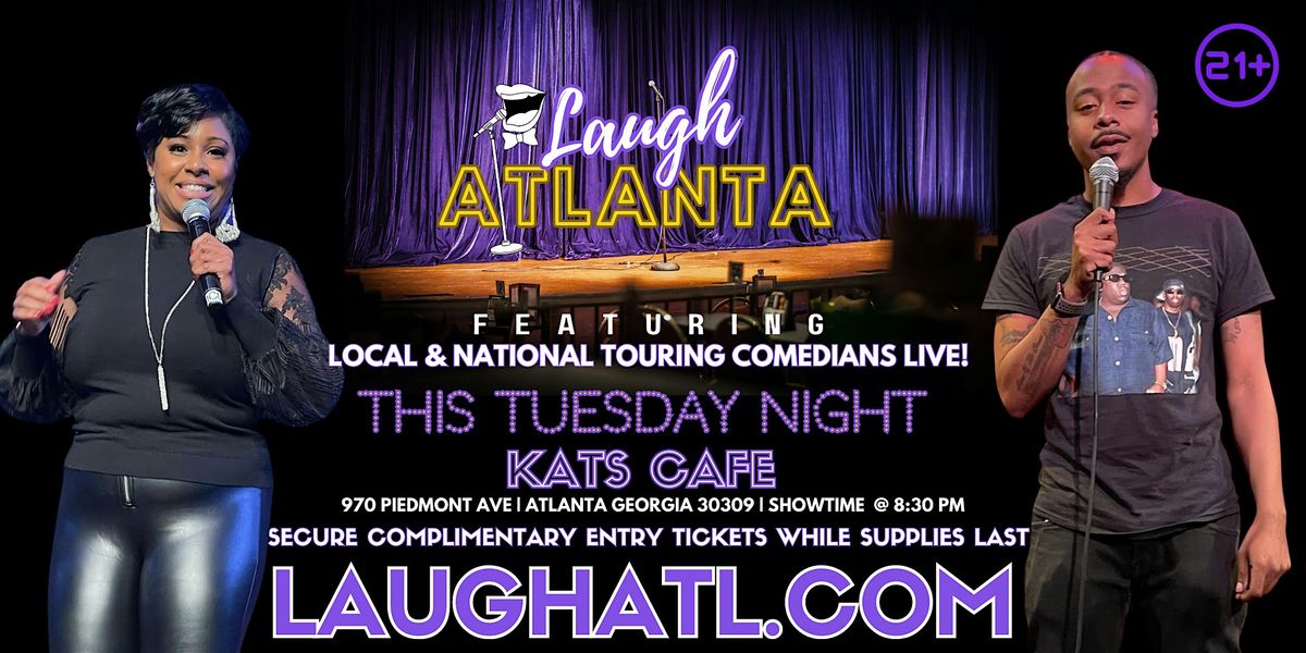 Laugh Atlanta presents Comedy at Kat's Cafe