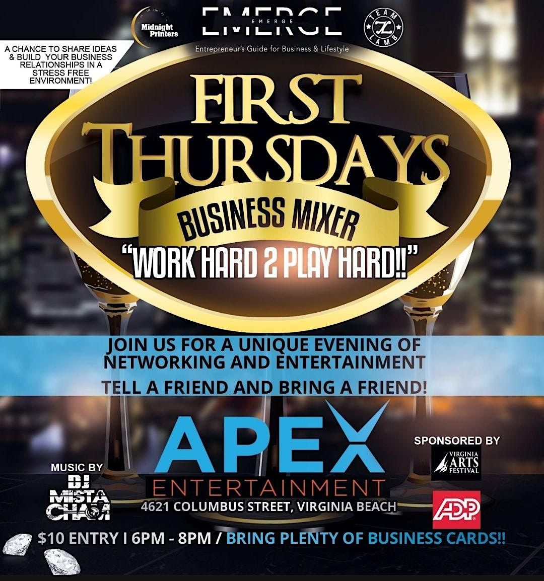 First Thursdays - Business Networking