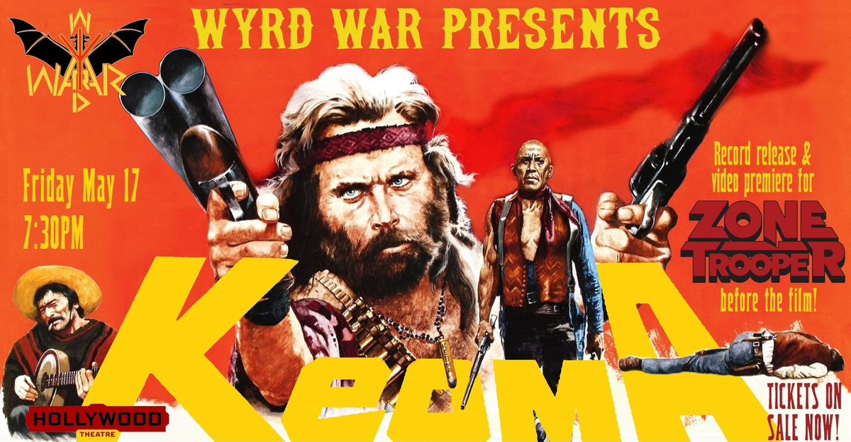 Wyrd War Presents: KEOMA (1976) at Hollywood Theatre & record release for ZONETROOPER!