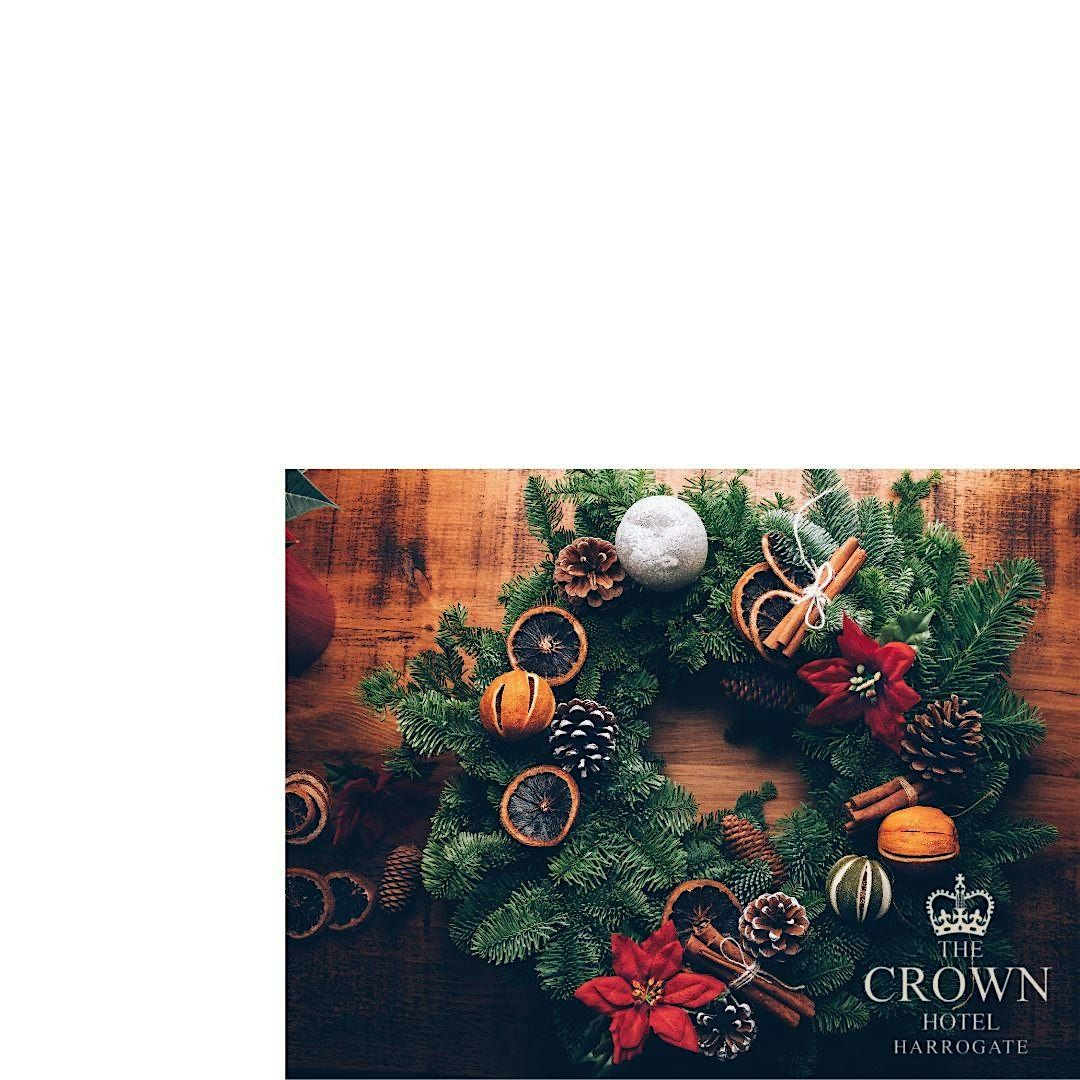 Christmas Wreath Making  Class at The Crown