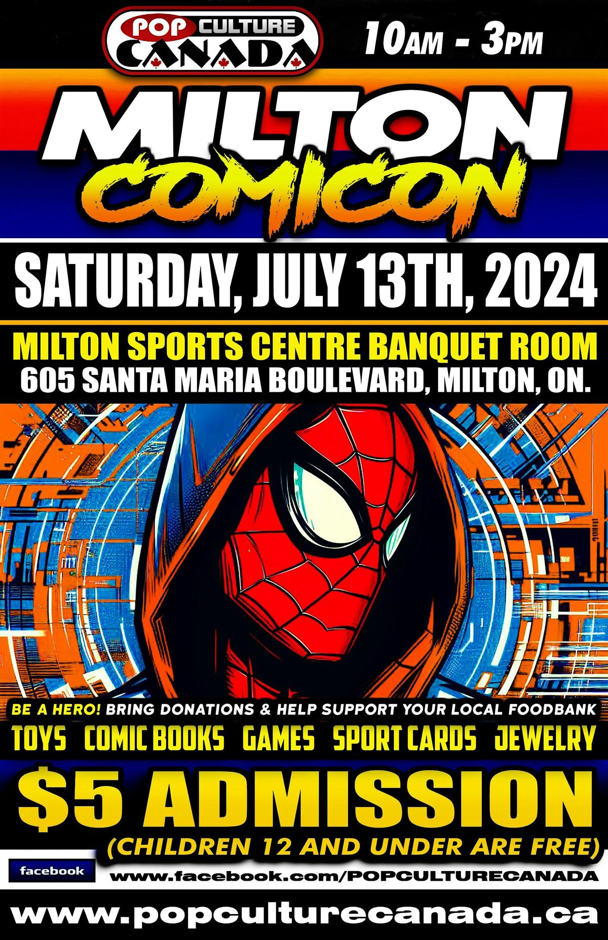 Milton ComiCon :  July 13th 2024  :  Comic Con