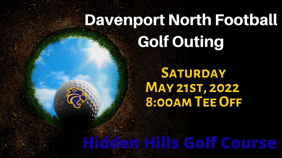 2022 Davenport North Football Golf Outing, Hidden Hills Golf Course