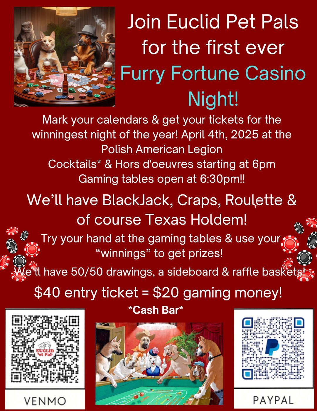 Furry Fortune Casino Night 