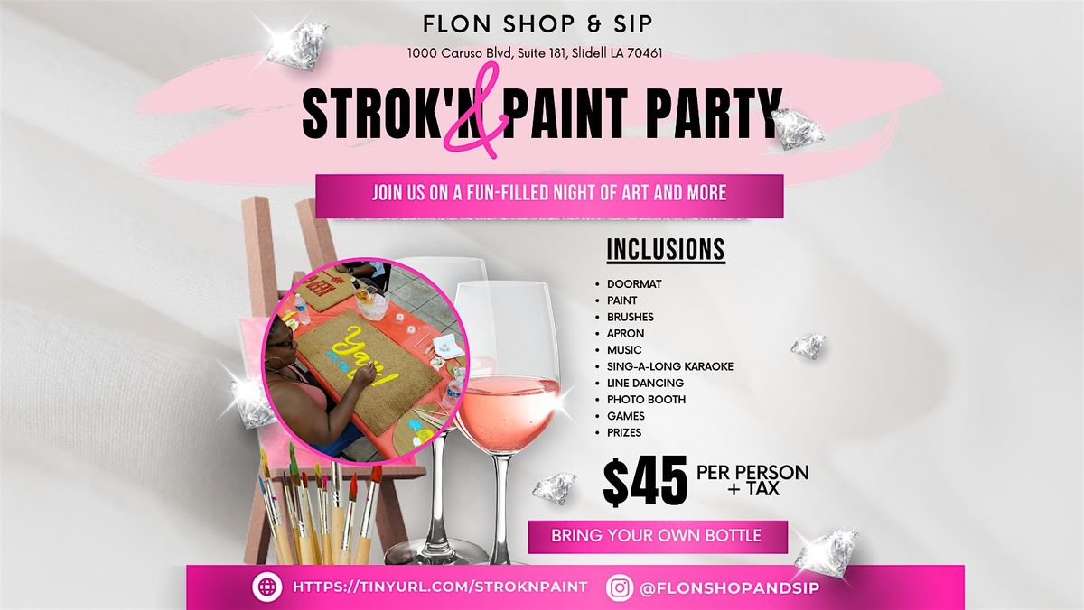 Strok'n Paint Party