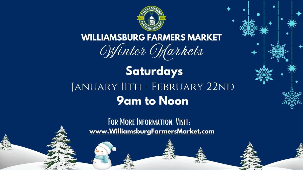 Williamsburg Farmers Market - Winter Markets