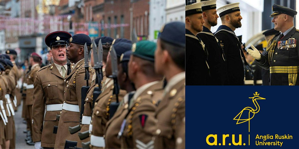 Armed forces week '24:  ARU Armed forces covenant resigning.