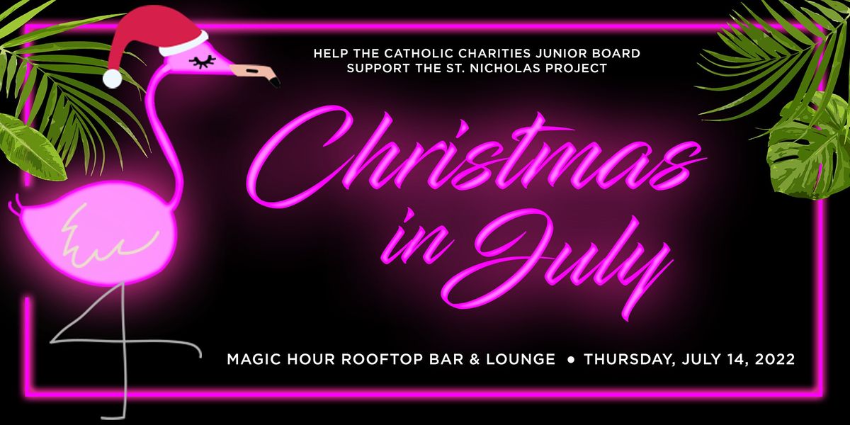 Christmas in July 2022, Magic Hour Rooftop Bar & Lounge, New York, 14