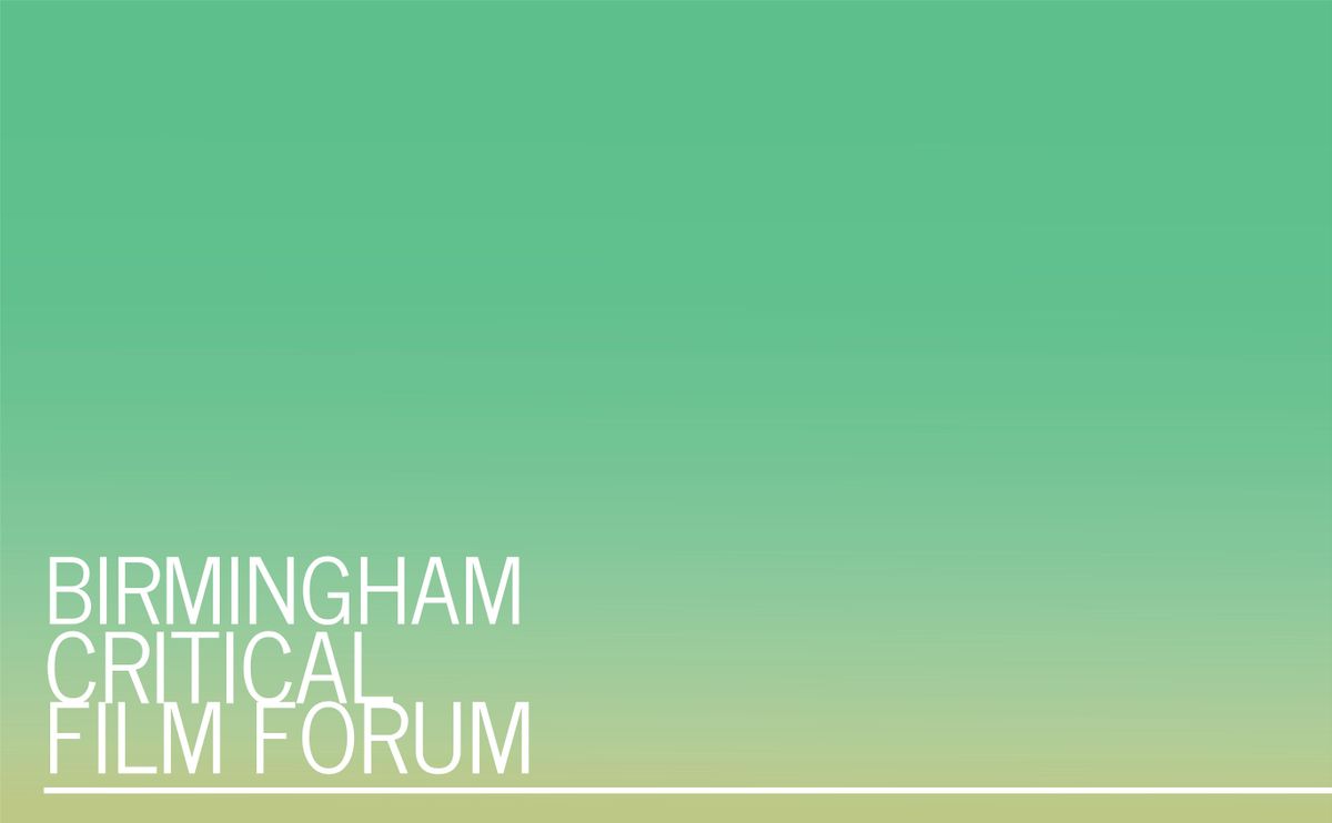 Birmingham Critical Film Forum