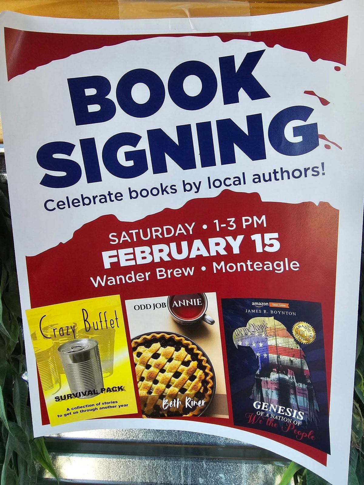 BOOK SIGNING - Author Beth Riner & James R. Boynton 