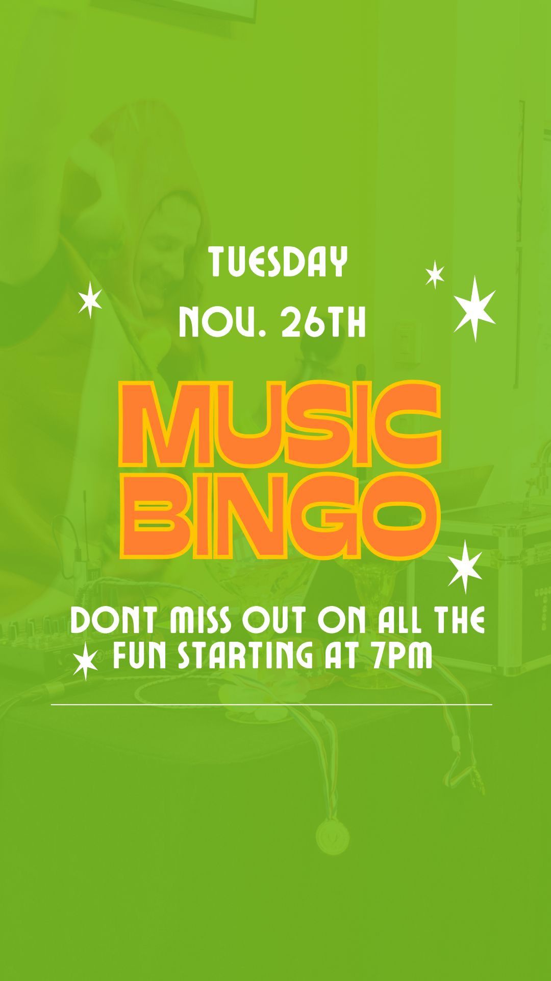 Tuesday Night Music Bingo at Hoptown 