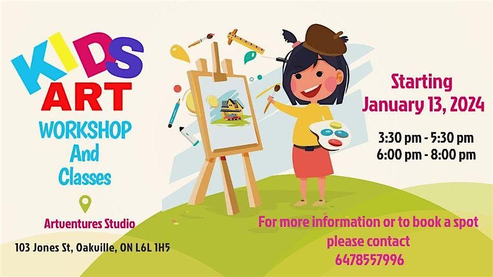 Kids Art - Painting Class with Marian