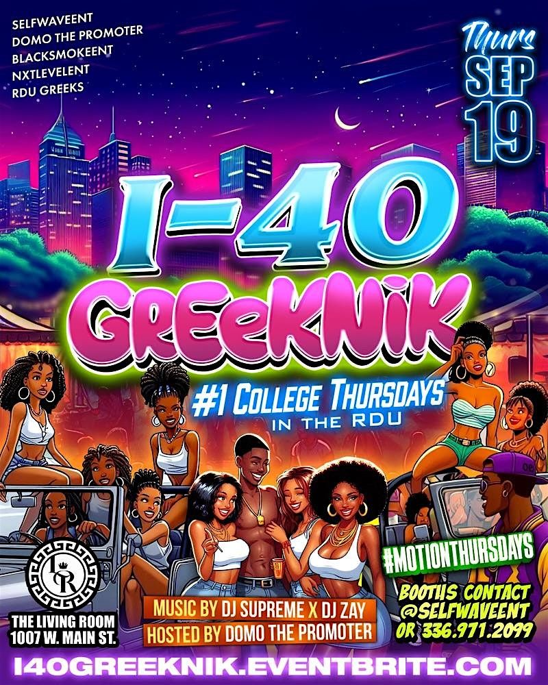 I-40 GreekNik: # 1 Thursdays Motion Thursdays