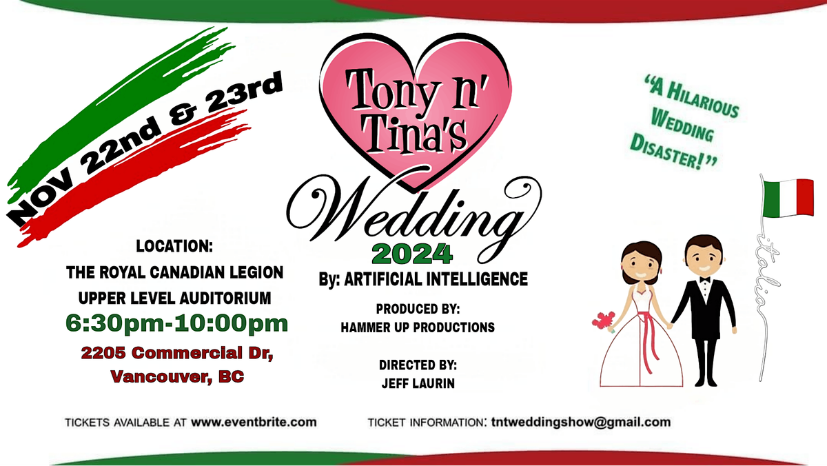 TONY 'N TINA'S WEDDING ( Dinner Theatre Show )