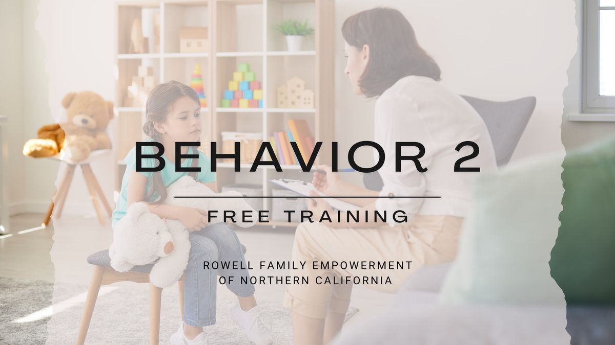 Behavior Intervention Part 2- The BIP - In-Person or Online