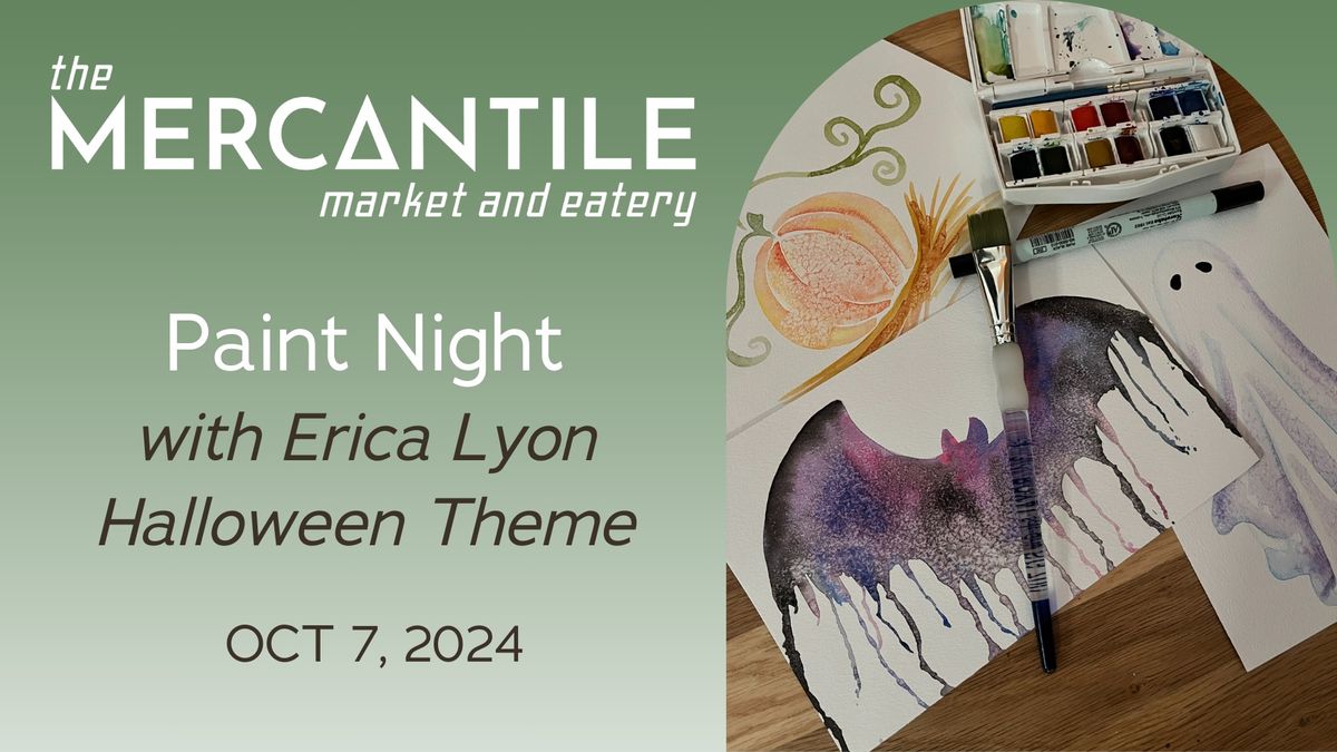 Paint Night with Erica Lyon: Halloween Theme