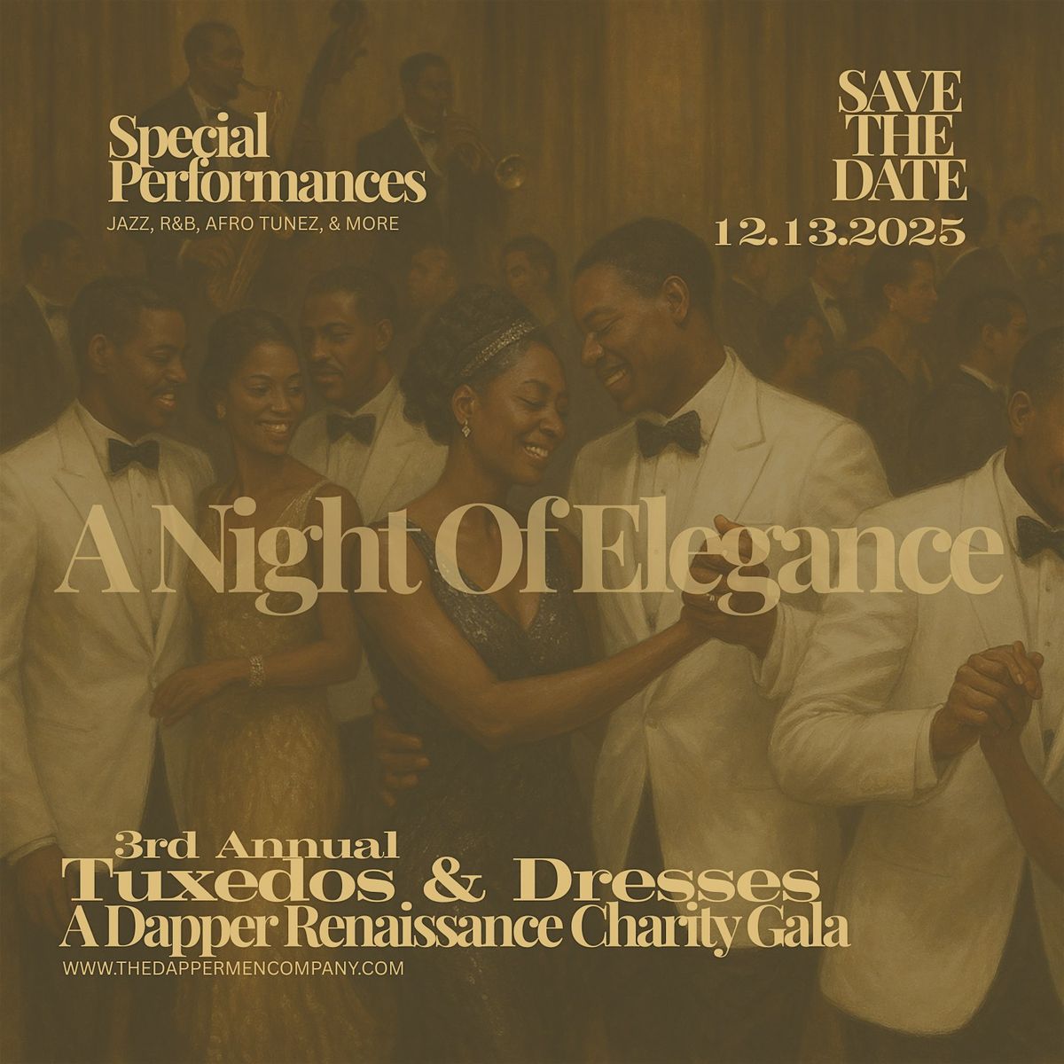 The 3rd Annual Tuxedos & Dresses \u2014 The Dapper Renaissance Gala