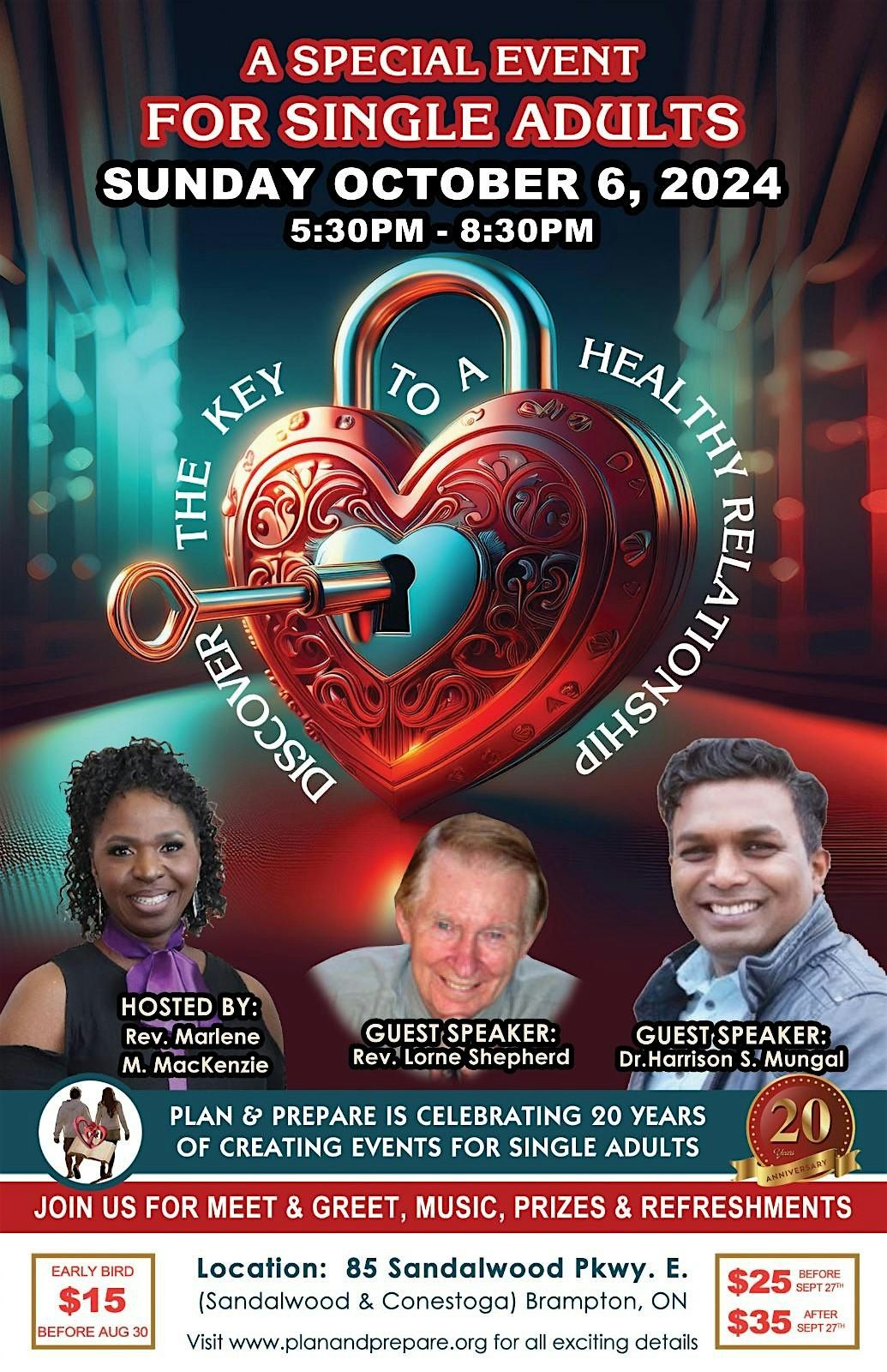 Single Adults' Conference - Discovering the Key to A Healthy Relationship