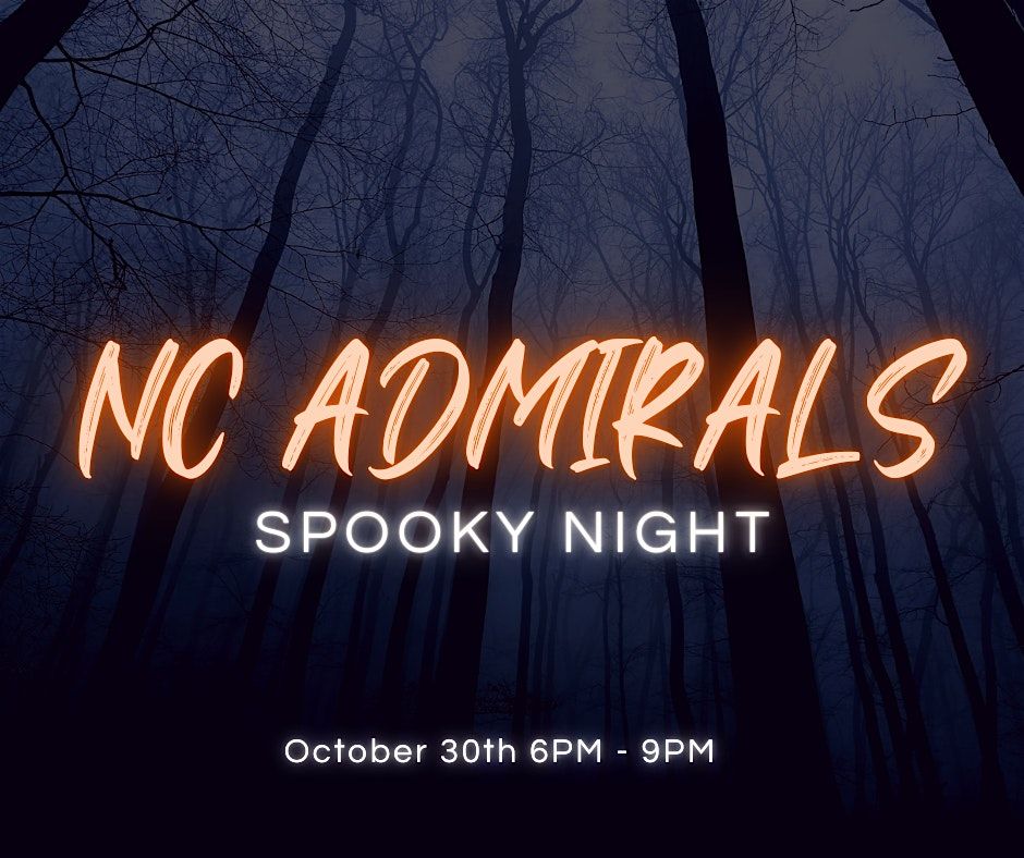 NC Admirals Annual Halloween Games!