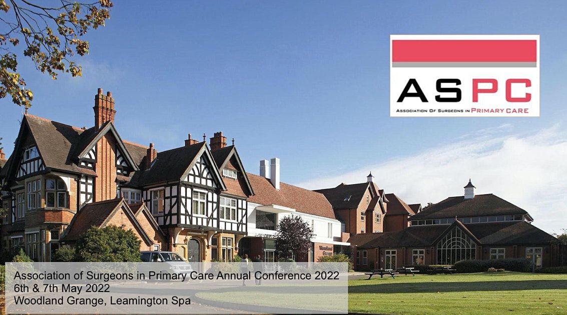 ASPC 2022 Conference Member Bookings, Woodland Grange, Leamington Spa