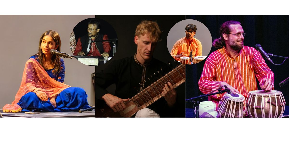 Scott Benning (Sitar) and Shen Flindell (Tabla) + Ananya Murali (Vocal)