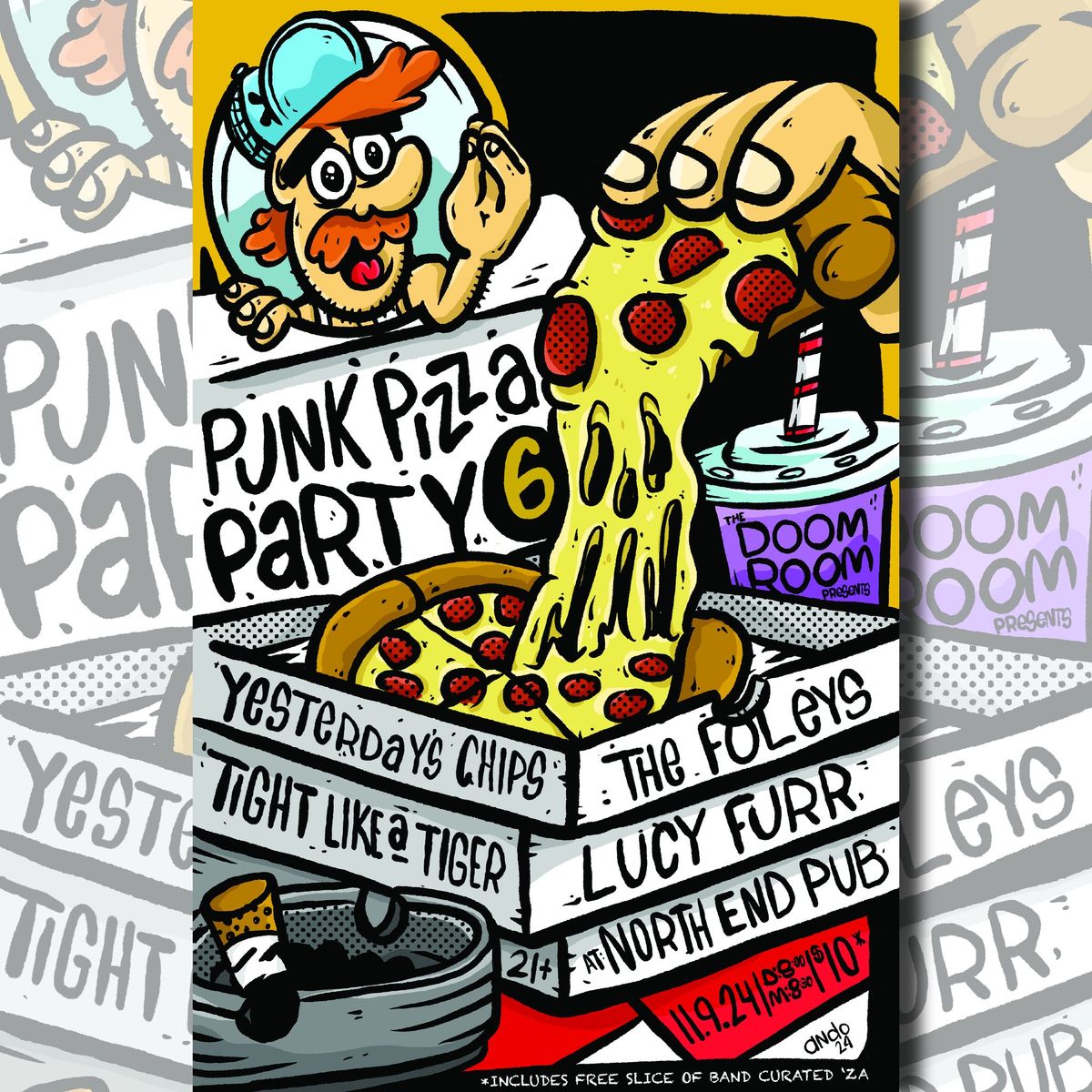 The 6th Annual Punk Pizza Party!