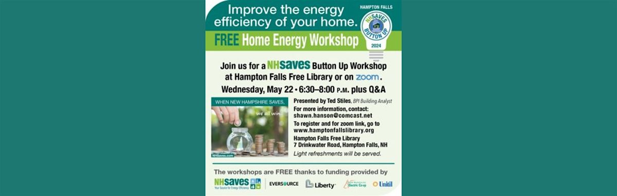Free Home Energy Workshop