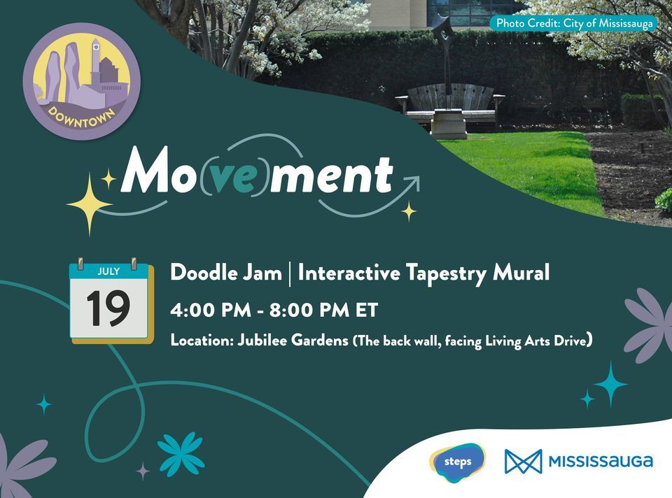 Doodle Jam and Interactive Tapestry Mural