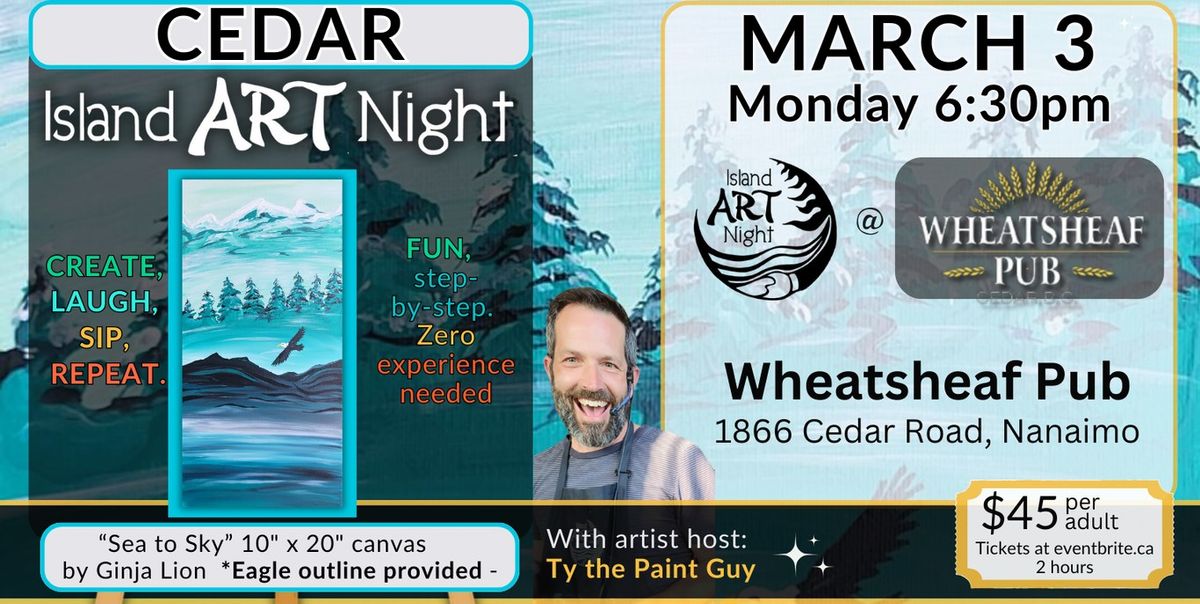 ART Night is back at The Wheatsheaf Pub, join us for a fun night out!