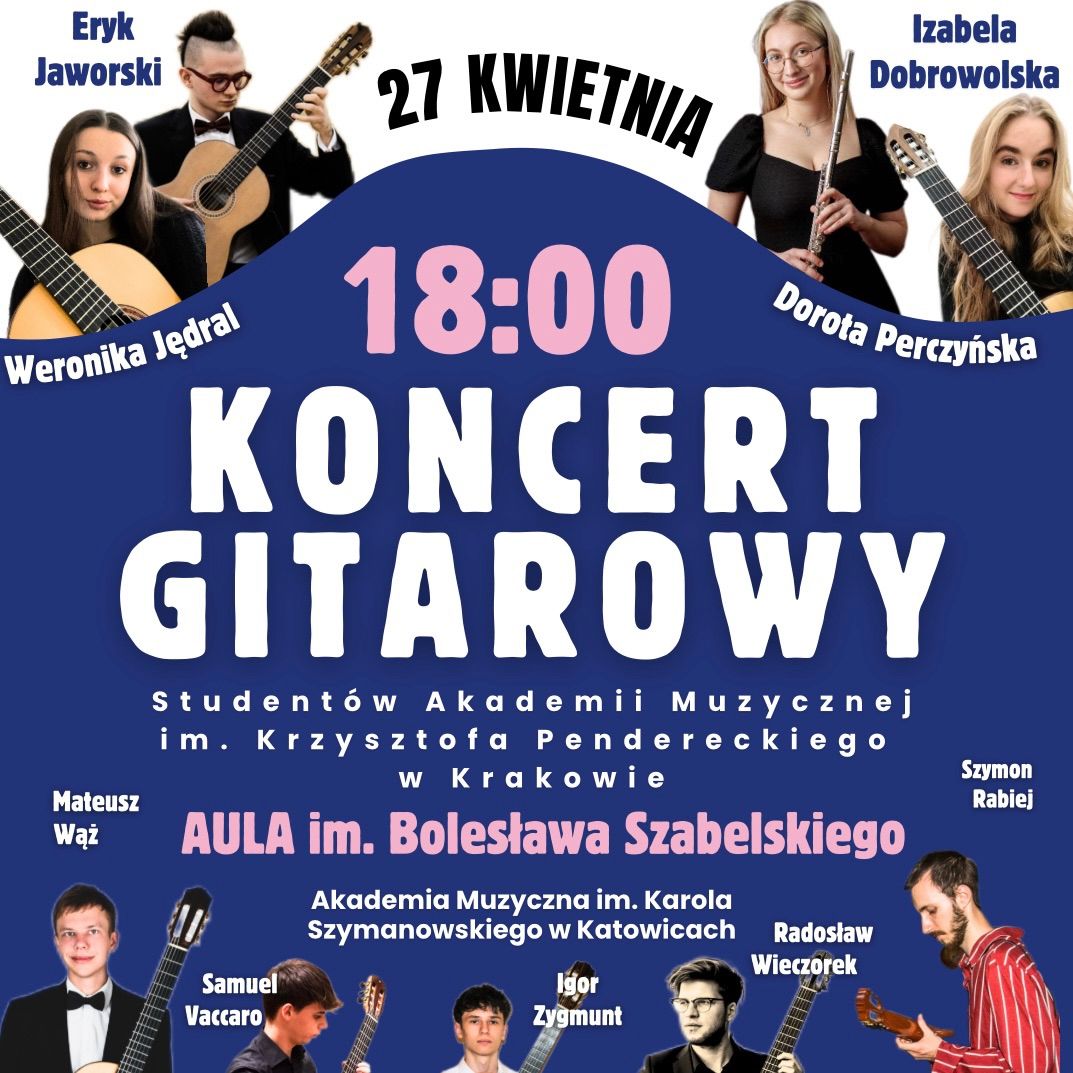 Koncert Wymienny Student\u00f3w AMKP w Krakowie
