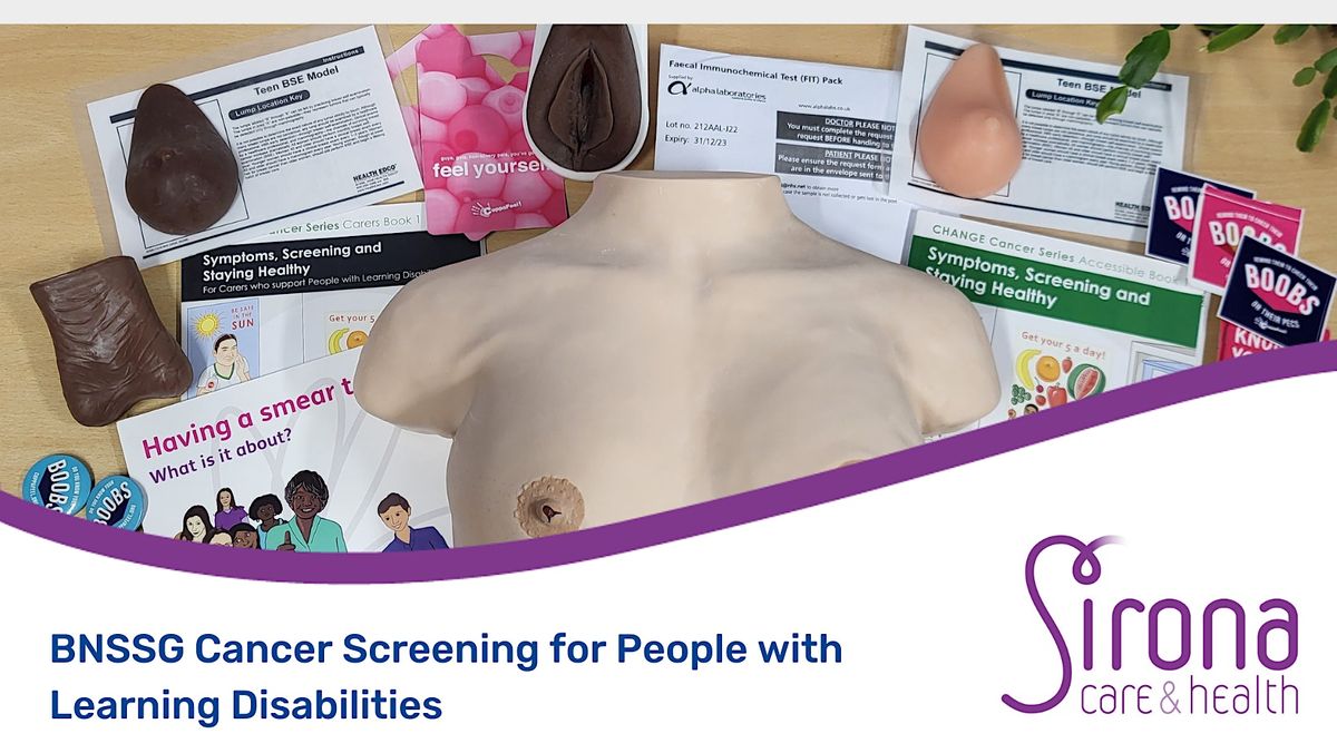 Carer Webinar : Cancer Screening for People with Learning Disabilities