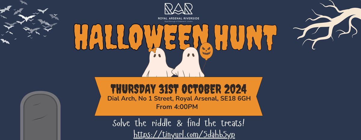 Royal Arsenal Riverside Halloween Hunt