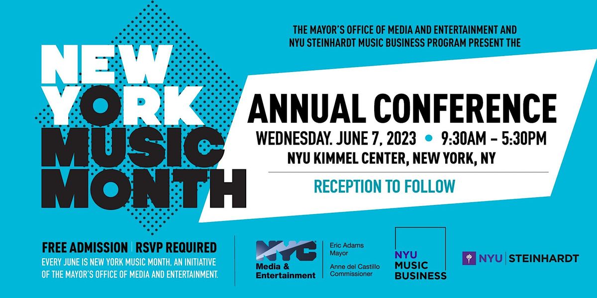 The Annual NY Music Month Conference