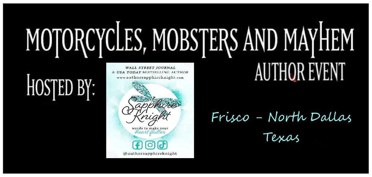 Motorcycles, Mobsters, and Mayhem Author Event 2025