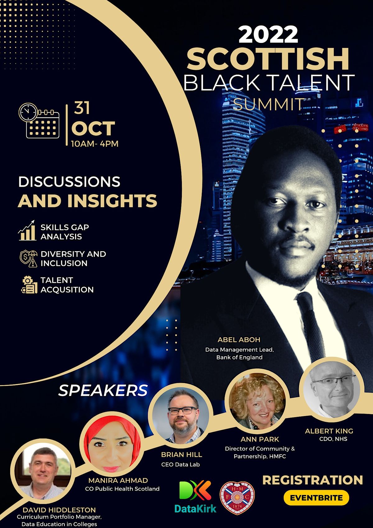 SAVE THE DATE - SCOTTISH BLACK TALENT SUMMIT - 31 OCT 2022