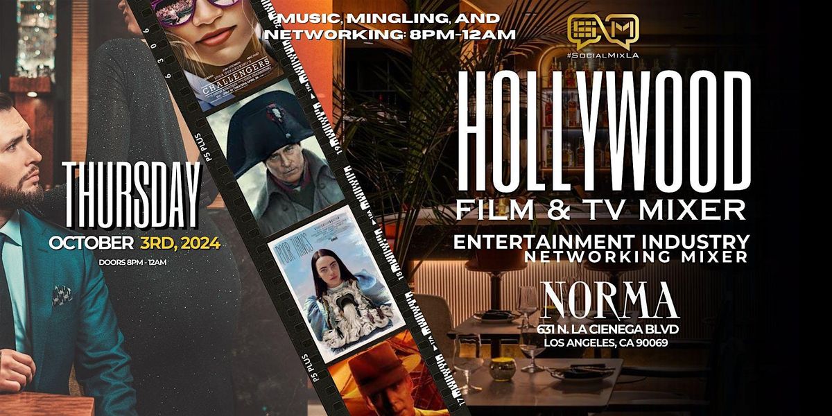 New Date: Hollywood Film and TV Networking Mixer