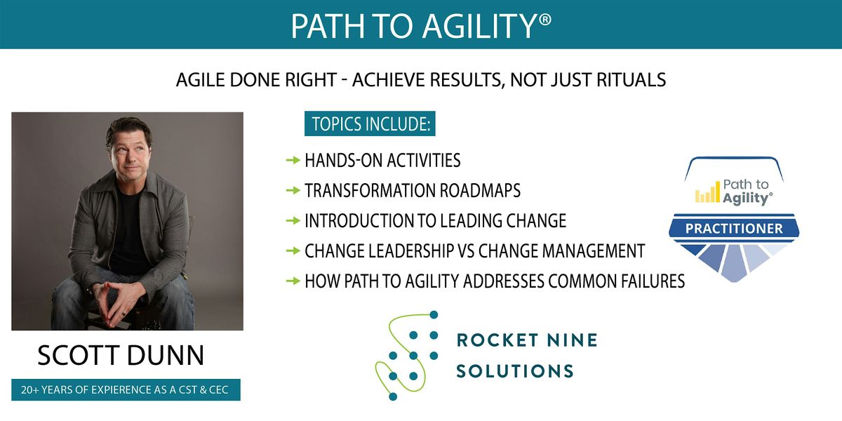 Scott Dunn|Online|Path to Agility|P2A| October 22, 2024