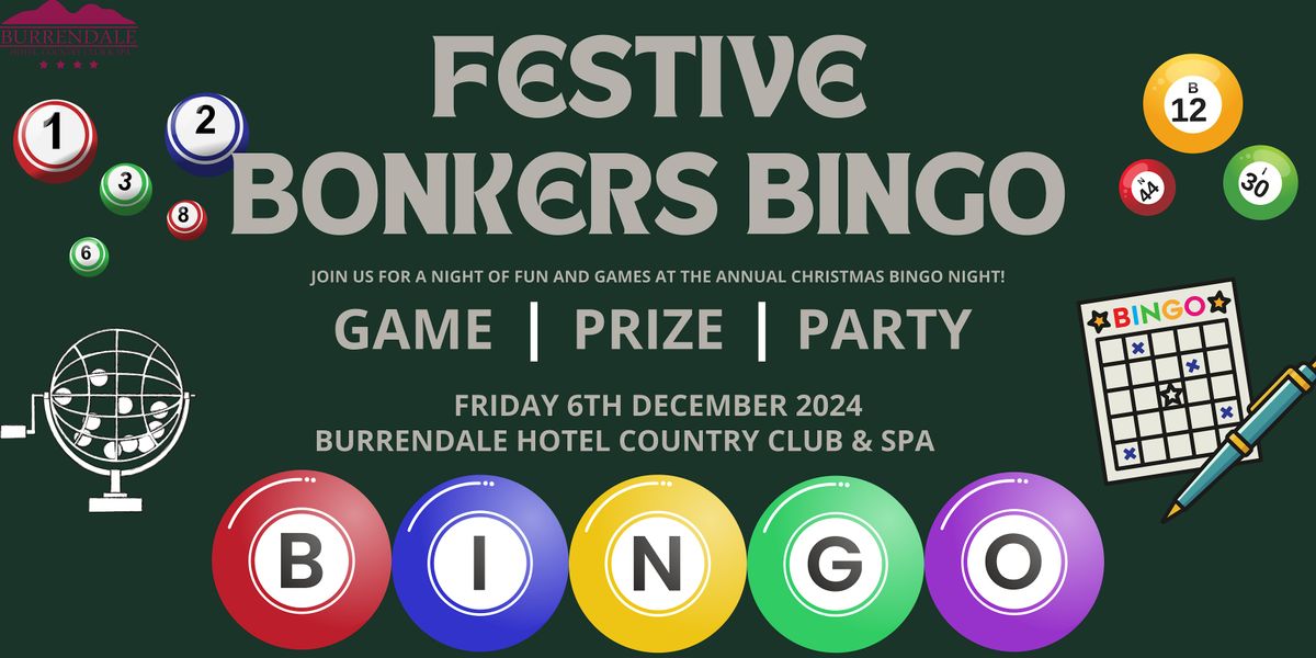 Festive Bonkers Bingo