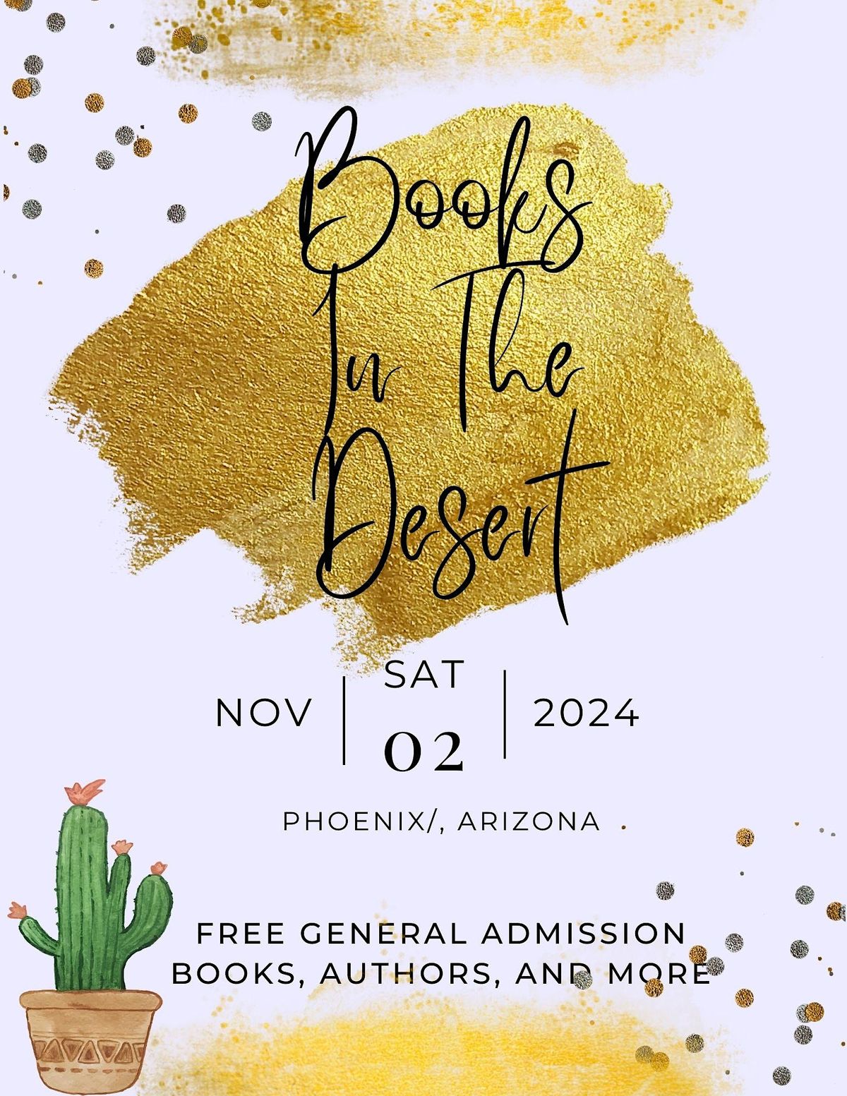 Books In The Desert Author Signing Event