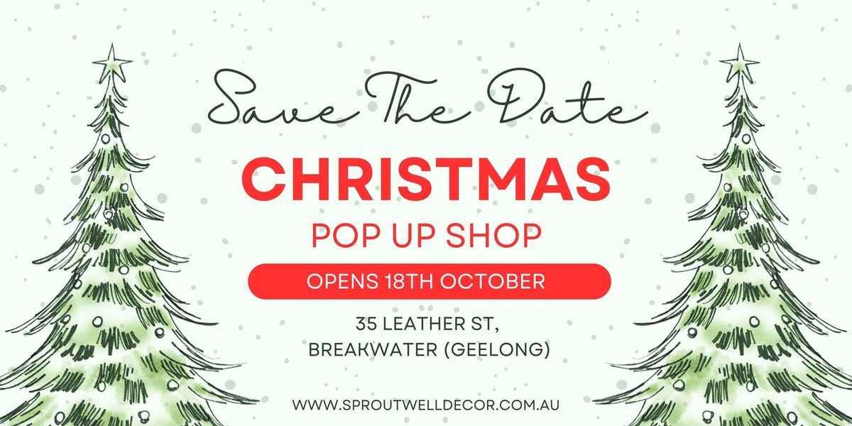 Christmas Pop-up Shop - Geelong