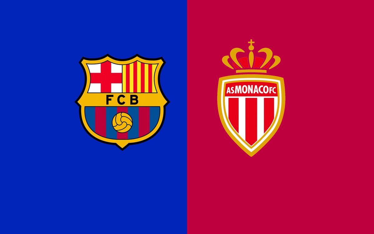 Monaco v Barcelona UEFA Champions league 