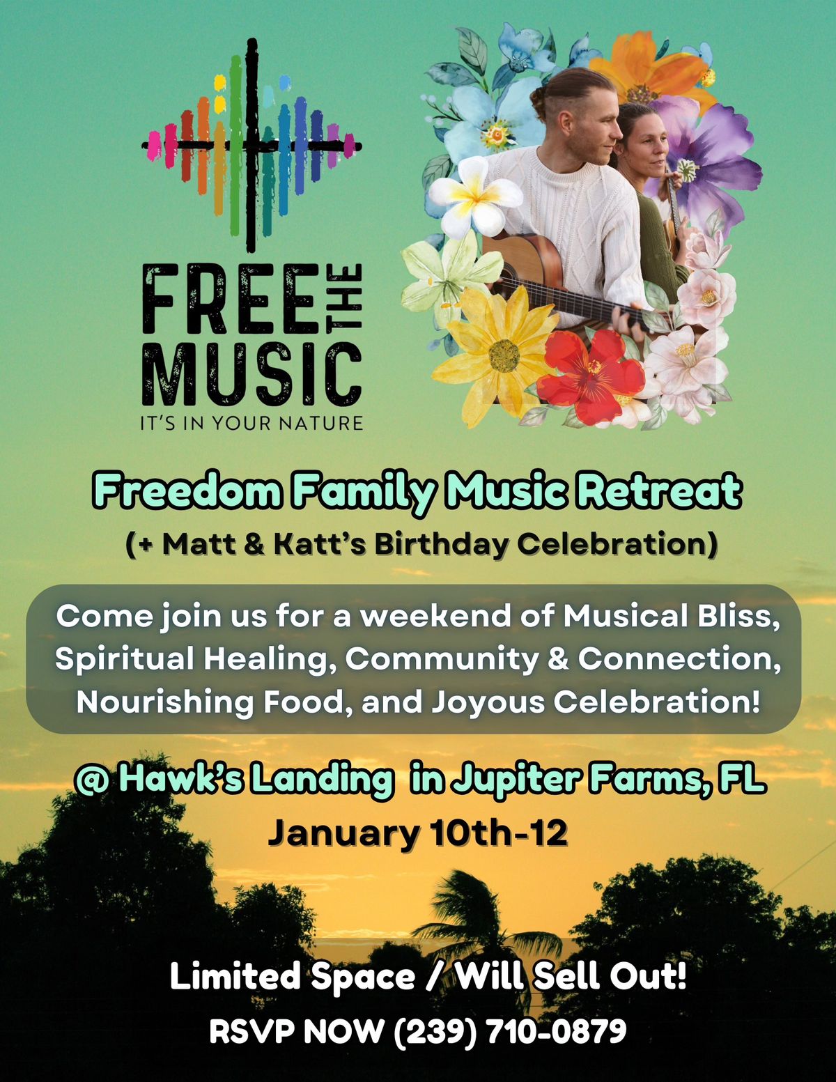 Free The Music Retreat - January 2025