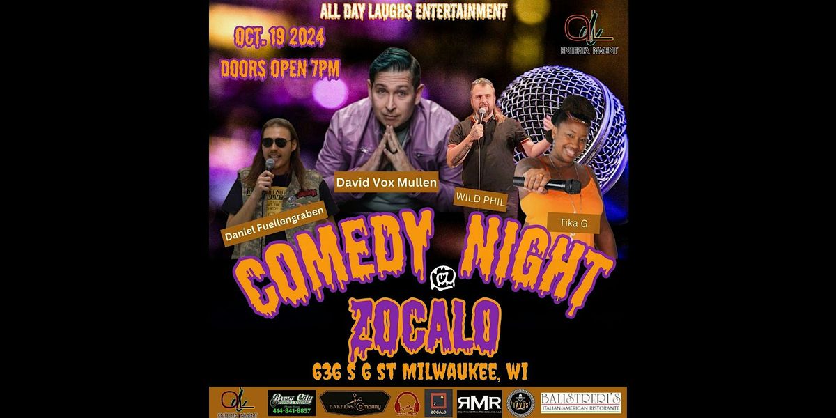 Comedy Night @ Zocalo