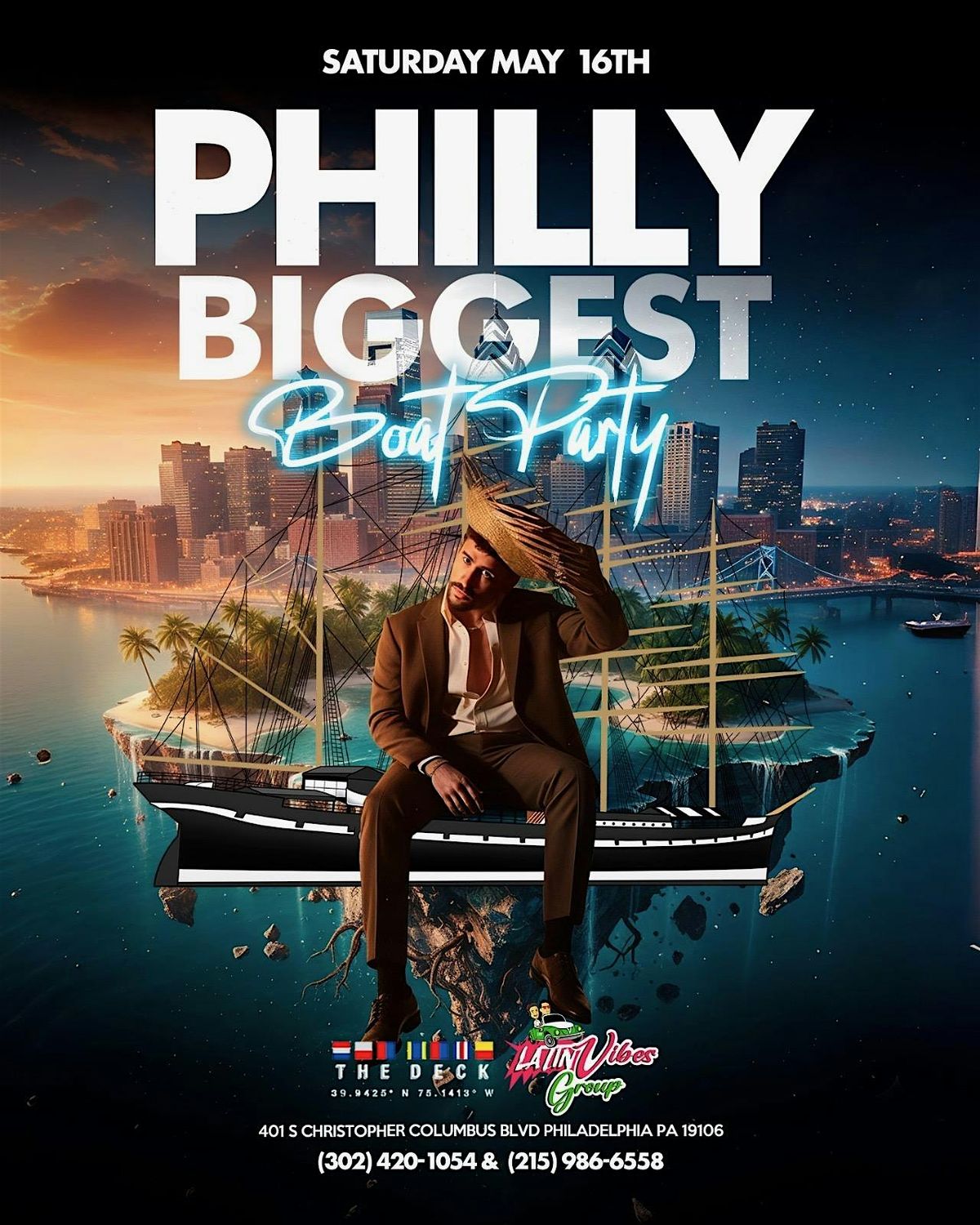 PHILLY'S BIGGEST PERREO BOAT BASH \/ MOSHULU