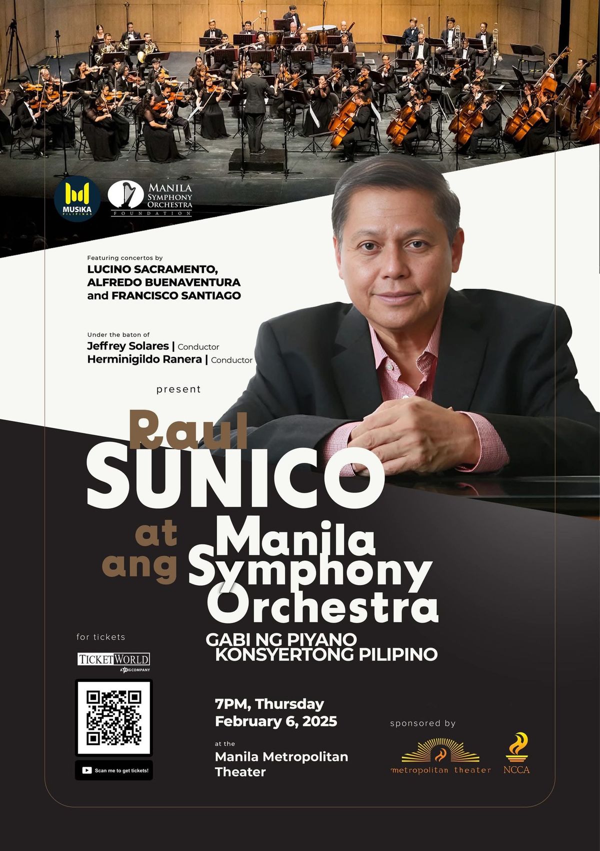 Raul Sunico at ang Manila Symphony Orchestra: Gabi ng Piyano Konsyertong Pilipino